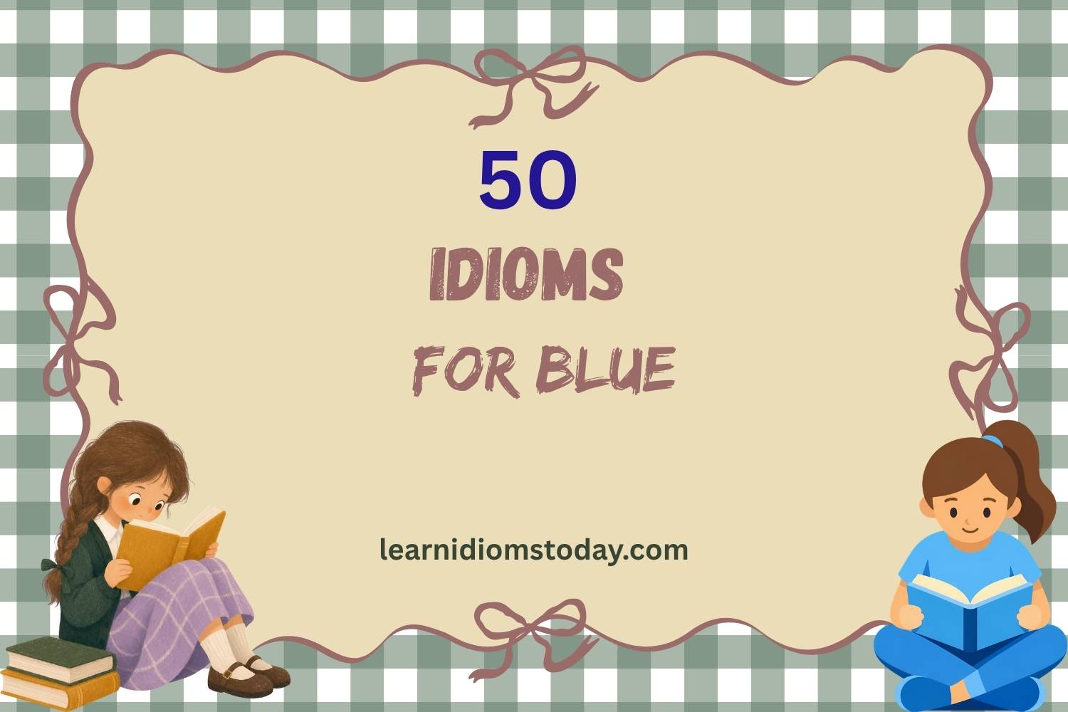 idioms for blue