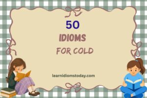 idioms for cold