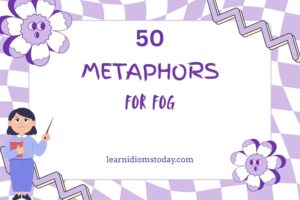 metaphors for fog