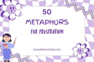 metaphors for frustration