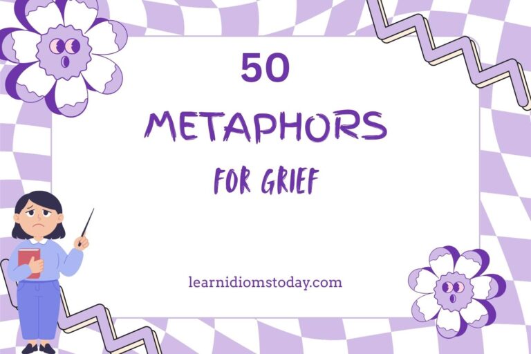 metaphors for grief