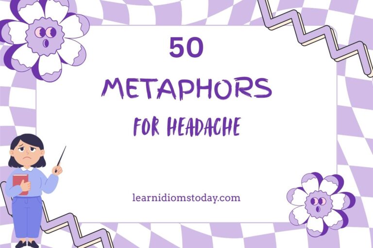 metaphors for headache