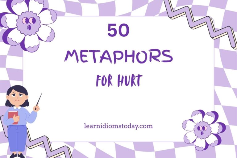 metaphors for hurt